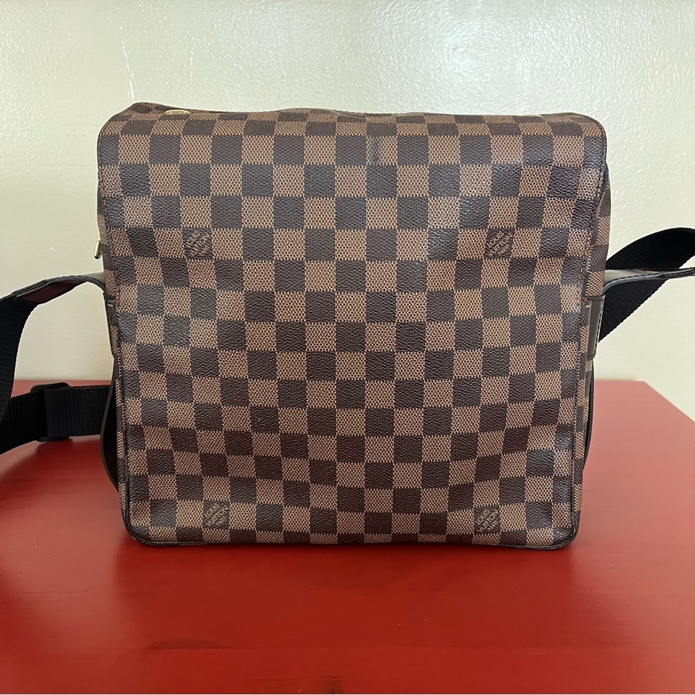 Louis Vuitton Naviglio Damier Ebene Shoulder Bag